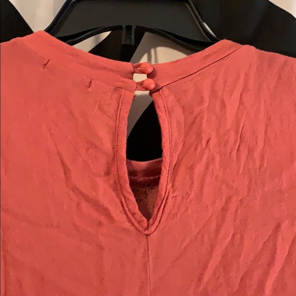 Orange lace blouse from Charlotte Russe - Picture 4 of 4